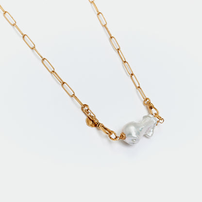 Collier "Carrie" classique doré