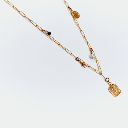Collier Colombine doré