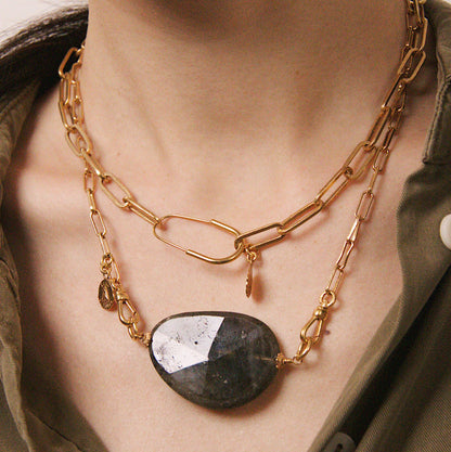 Collier "Carrie" classique doré