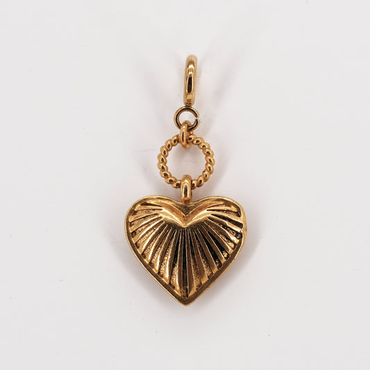 Engraved Heart Pendants