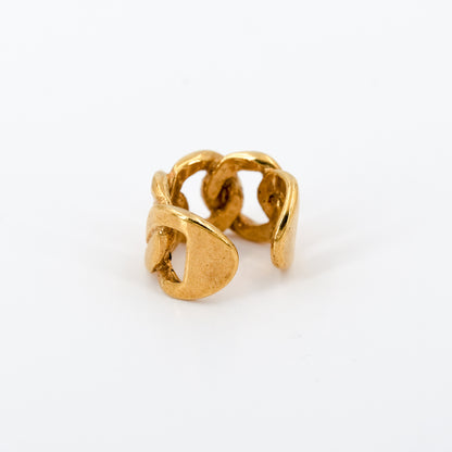 Bague d'oreille Eugénie dorée