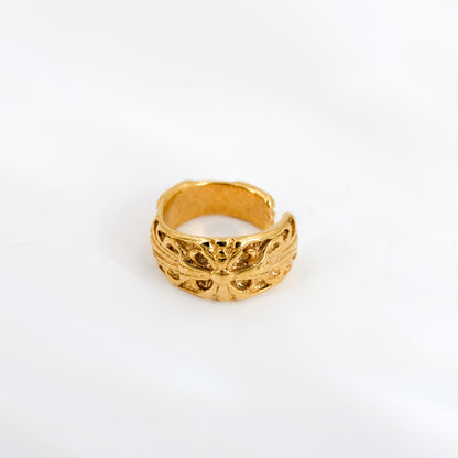 Earcuff-Bijou d’oreille Sim doré