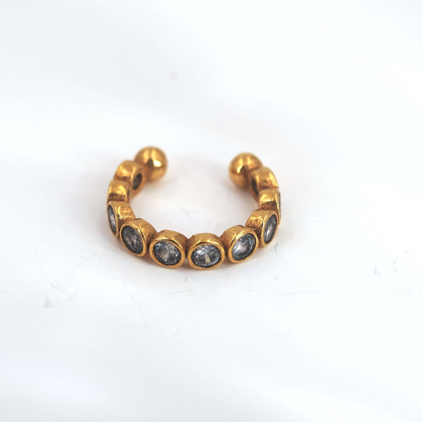 Earcuff - Lucky Rhinestone Ear Jewelry