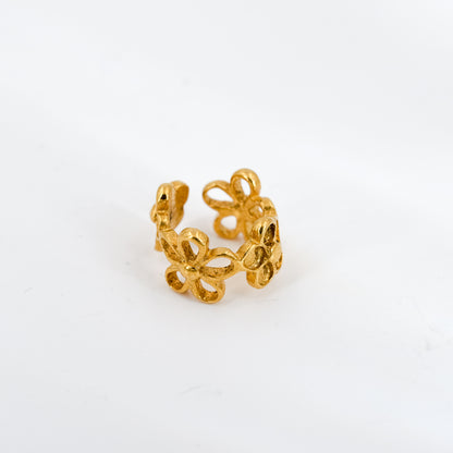 Earcuff Rosa doré