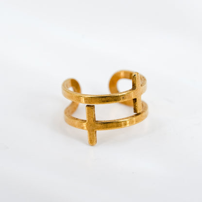 Earcuff-Bijou d’oreille Julliet doré