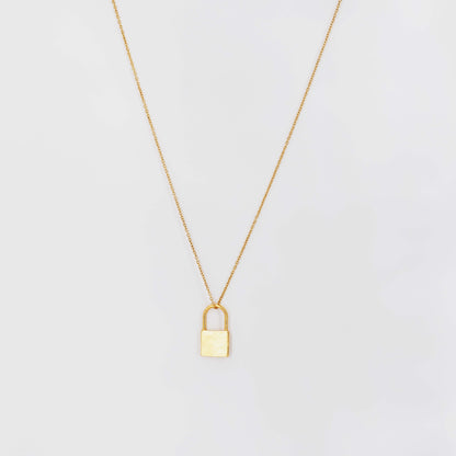 Pendentif clip cadenas Holly doré