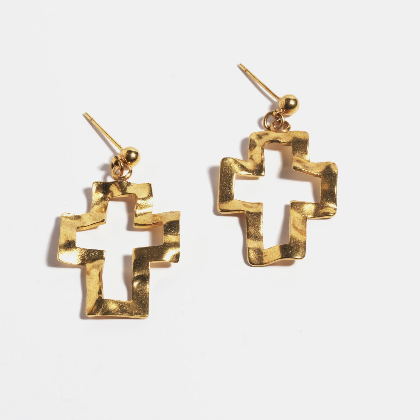 "Cross" earrings