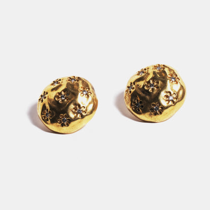 Boucles d'oreilles Florayzon dorées