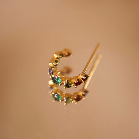 Iris single earrings