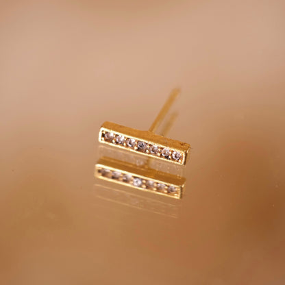 植物学单只耳环