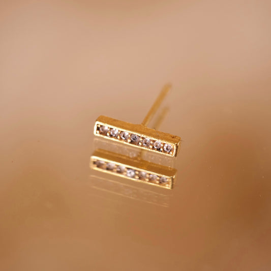 Botanic single earrings