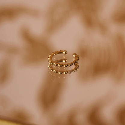 Earcuff-Bijou d’oreilles Oria doré