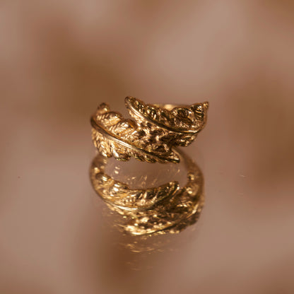 Bague d'oreille Fei dorée