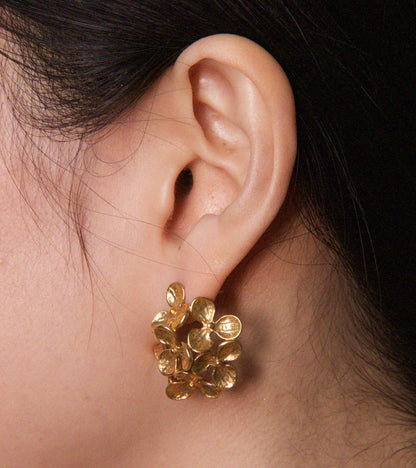 Boucles d'oreilles Babettte dorées