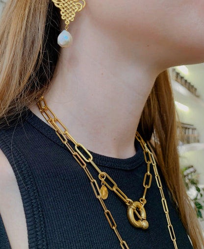 Chaîne Célina dorée
