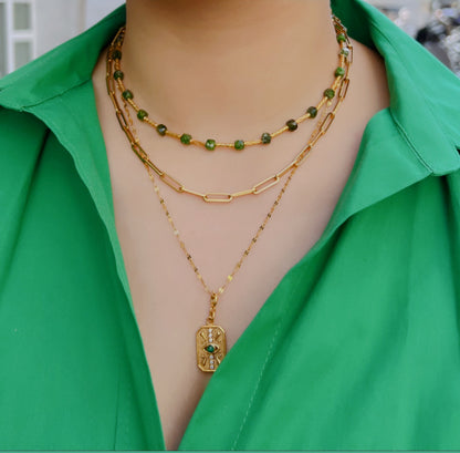 Chaîne Carmen doré