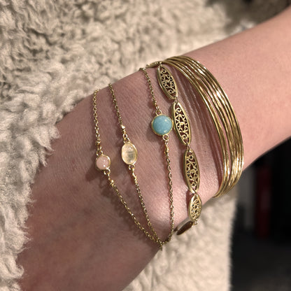 Bracelet Gem doré
