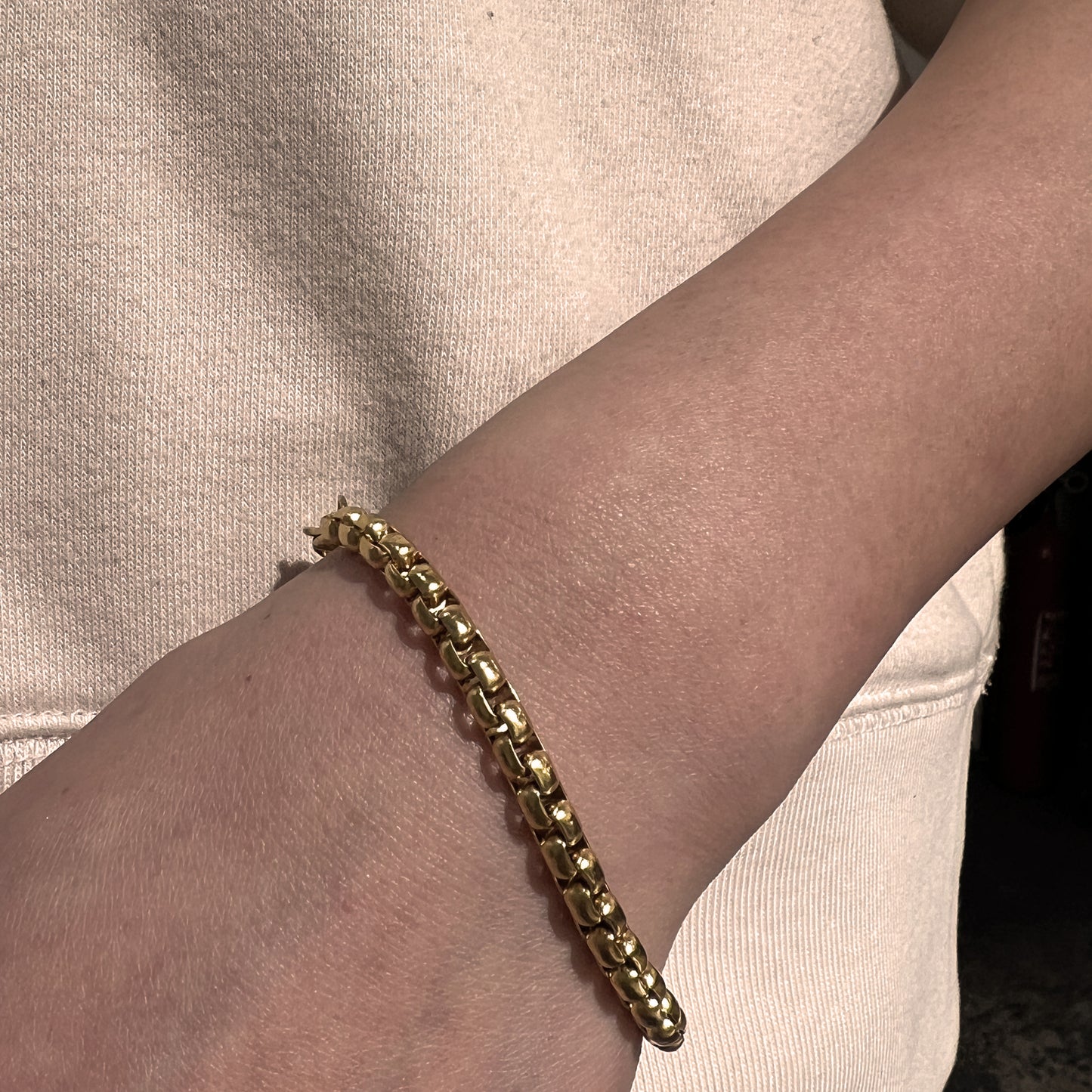 Bracelet Choux doré