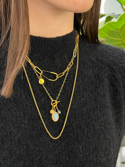 Collier Lunna doré