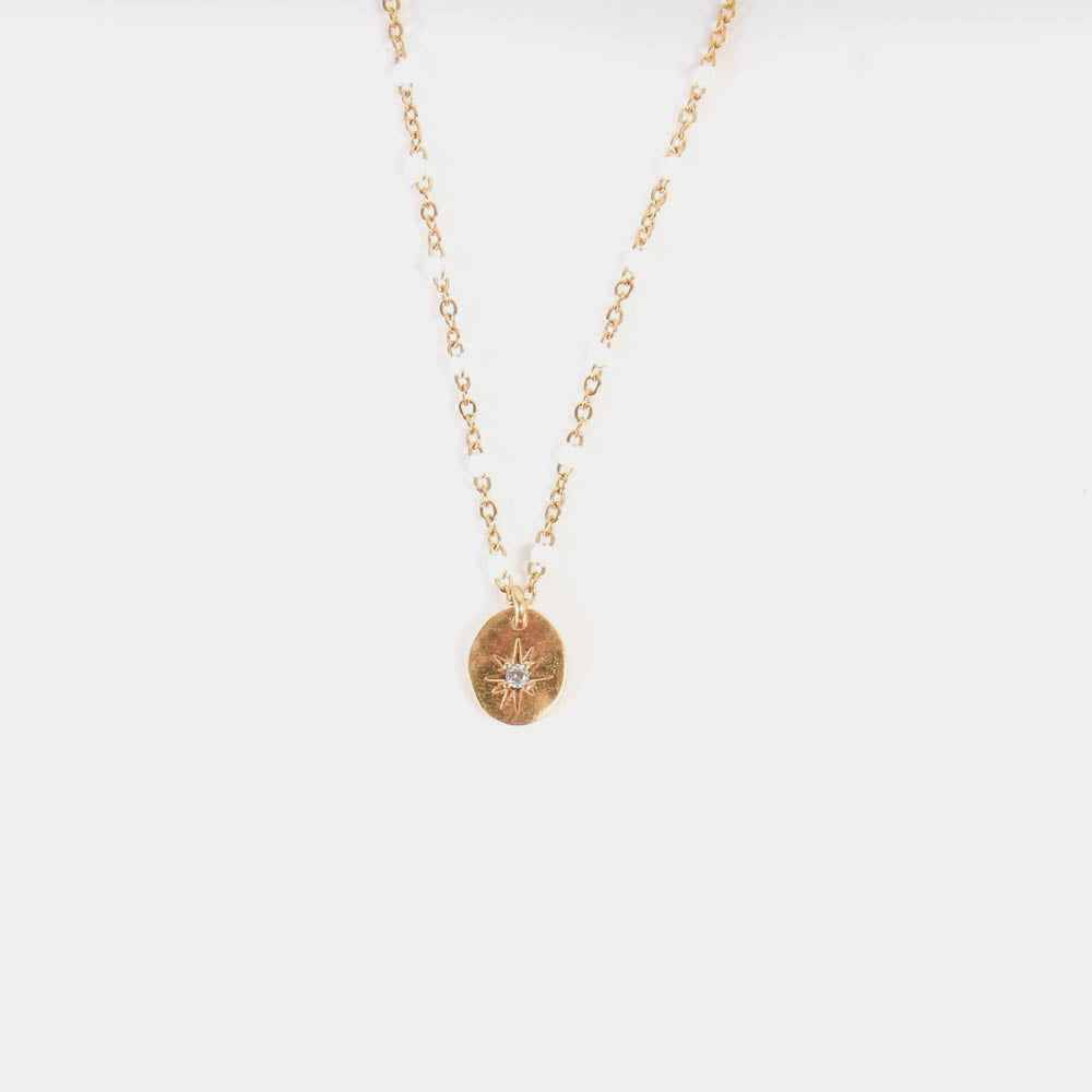 Gold Brie necklace