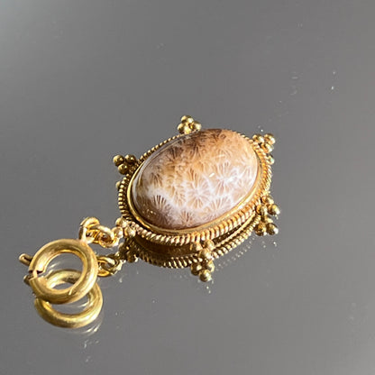 Pendentif Cris doré