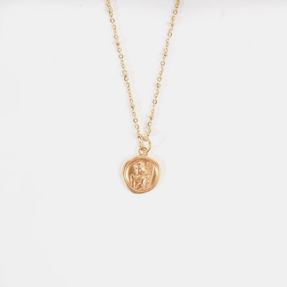 Collier Déesse doré