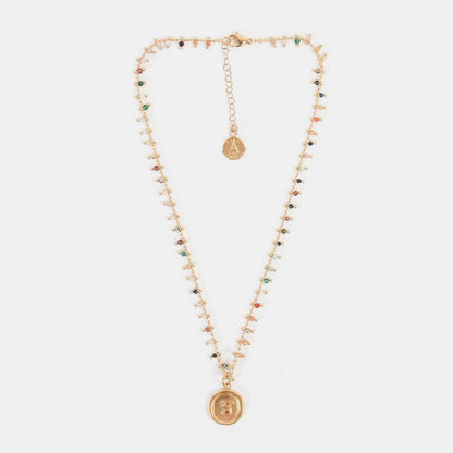 金色 Multi Sign 项链