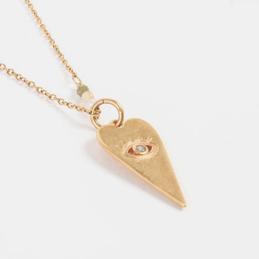 Gold Spike necklace