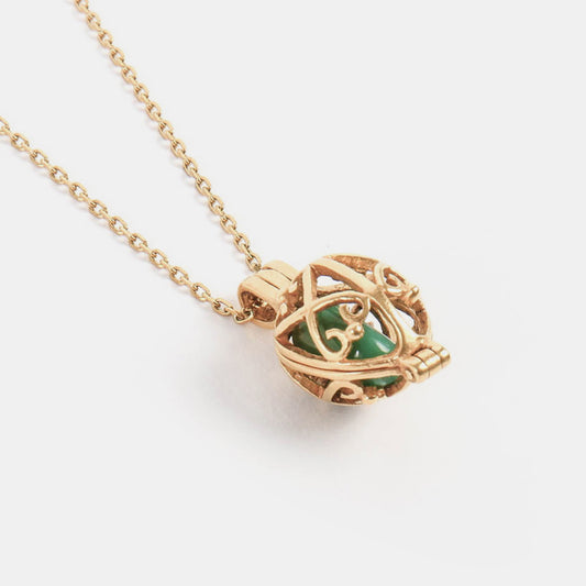 gold chest necklace