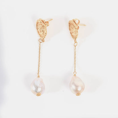 Boucles d'oreilles Jina dorées