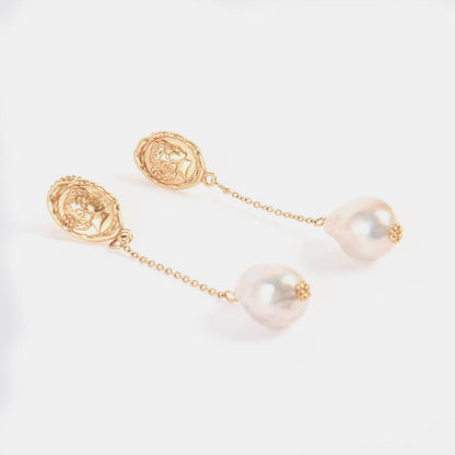 Boucles d'oreilles Jina dorées