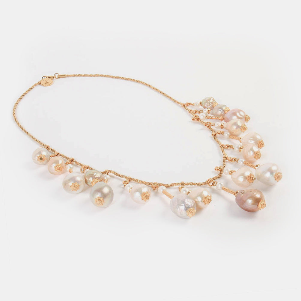 Collier Perle or