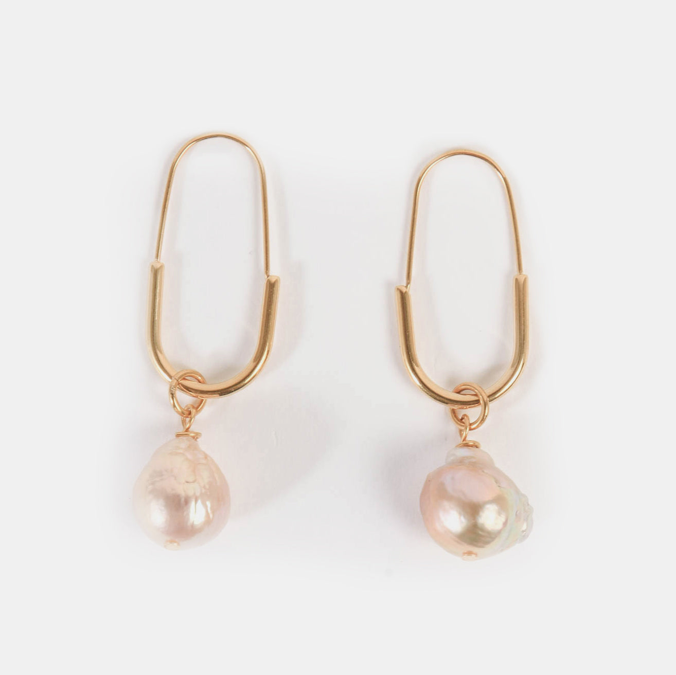 Dina gold earrings