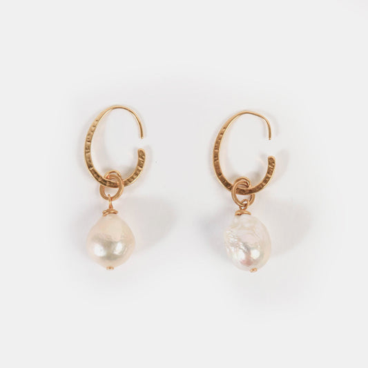 Jona Rosé gold earrings