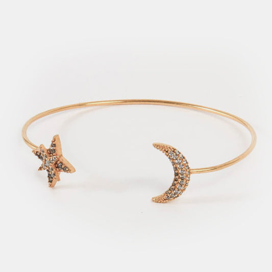 Gold star bracelet