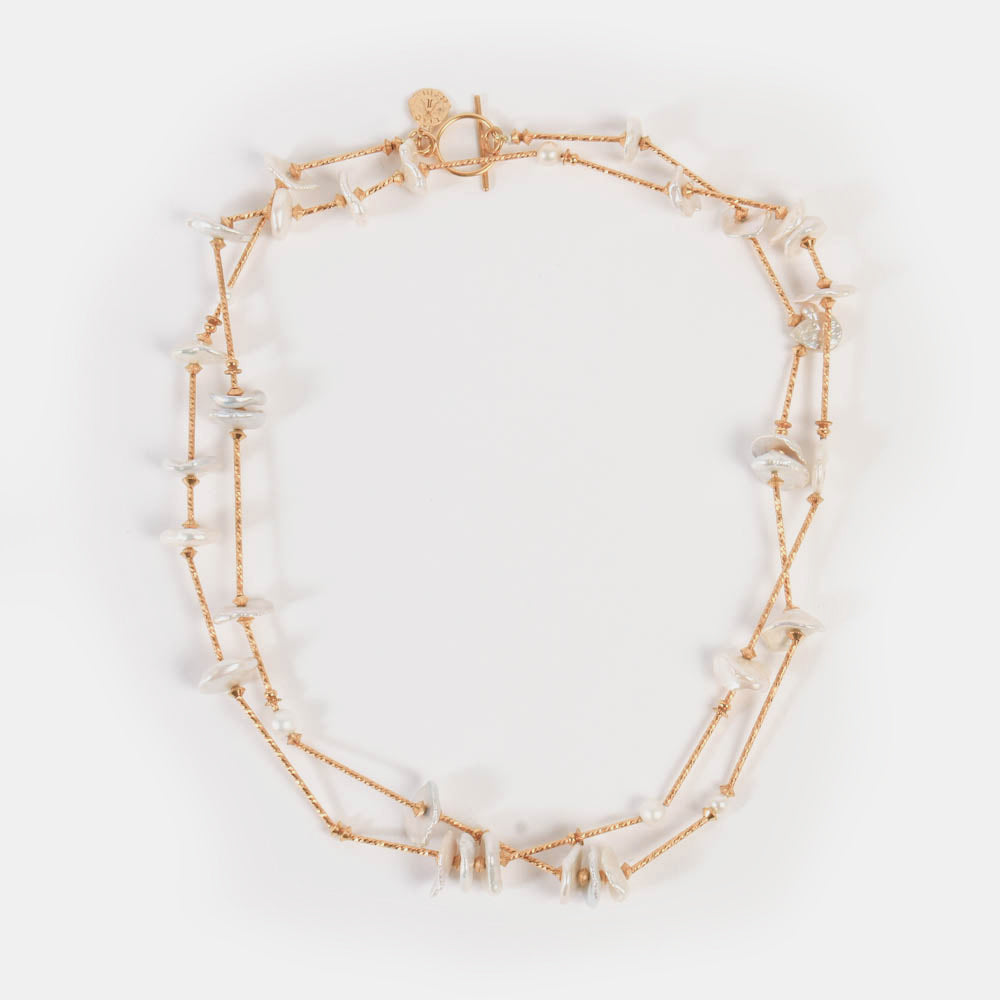 Héloïse Thin gold necklace