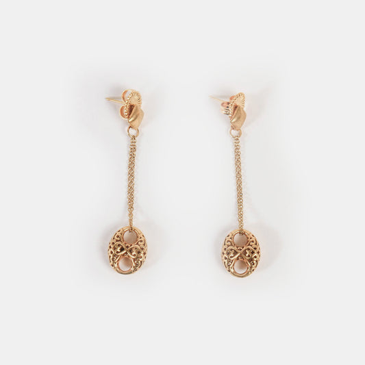 Gold Ocher earrings