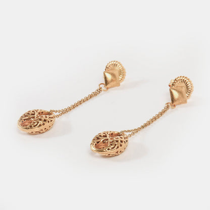 Gold Ocher earrings