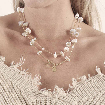 Héloïse Thin gold necklace