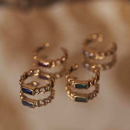 耳套 - 石头耳饰