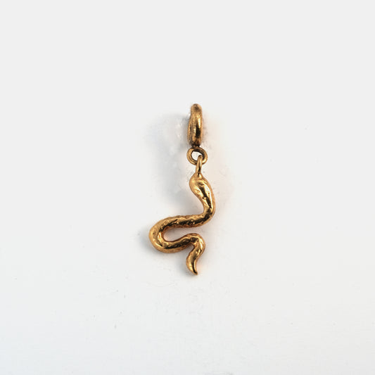 Pendentif Larva doré