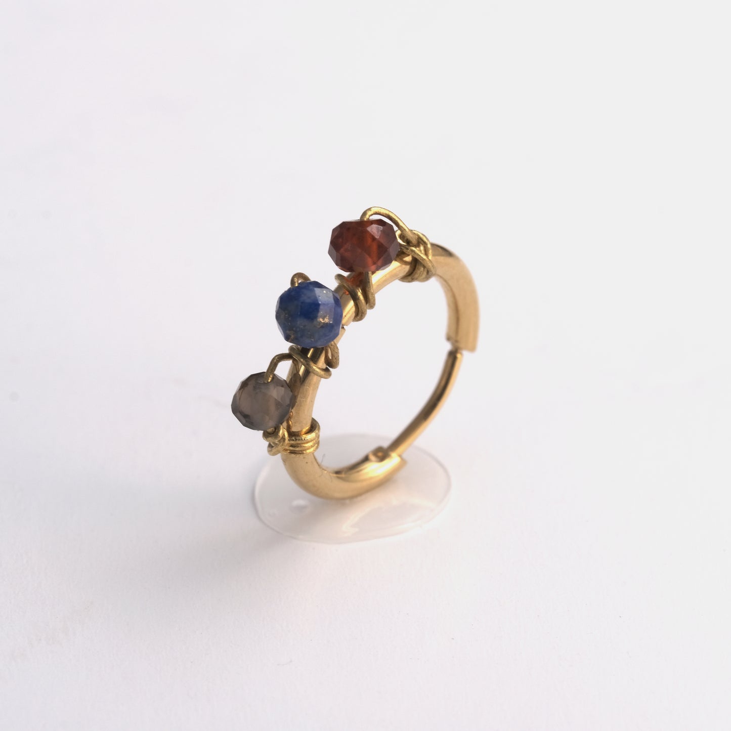 Individual jeweled earrings