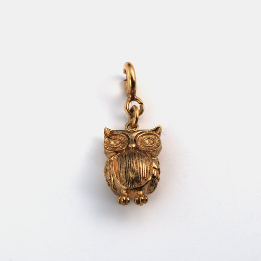 Relief owl pendant