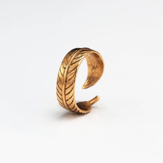 Bague Leaf dorée