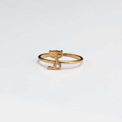 Bagues Animals dorées
