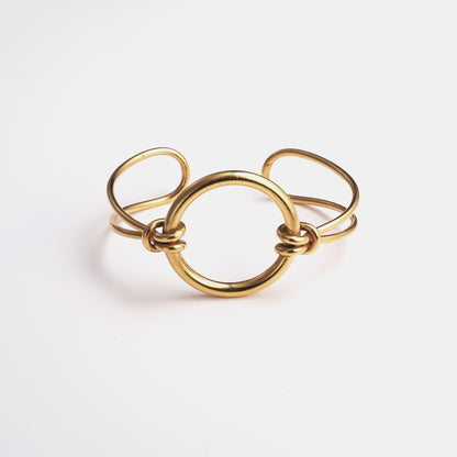 Bracelet Jonc Wendy doré