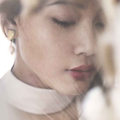 Cusa Clips 耳环 金色